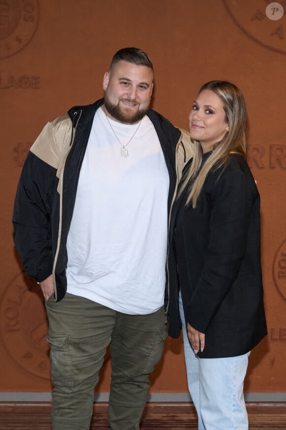 Nico Capone et Daniela au village (night session) lors des Internationaux de France de tennis de Roland Garros 2024, à Paris, France, le 1er juin 2024. © Jacovides-Moreau/Bestimage