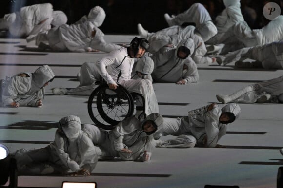 Cérémonie d'ouverture des Jeux Paralympiques à Paris. Photo par Firas Abdullah/ABACAPRESS.COM