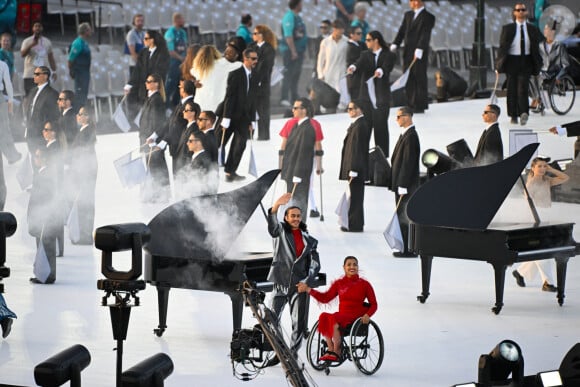 Cérémonie d'ouverture des Jeux Paralympiques à Paris. Photo par Daniel Derajinski/Icon Sport/ABAcAPRESS.COM