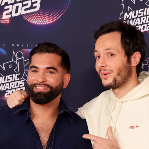 Kendji Girac, Vianney au photocall de la 25ème cérémonie des "NRJ Music Awards (NMA)" au palais des Festivals et des Congrès de Cannes, France, le 10 novembre 2023. © Dominique Jacovides/Bestimage 