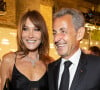 L'ancien président de la République a dévoilé le conseil de sa femme 
 
Carla Bruni et son mari Nicolas Sarkozy - Personnalités à la soirée "Women In Motion" par Kering au Château de la Castre lors du 75ème Festival International du Film de Cannes. © Olivier Borde / Bestimage