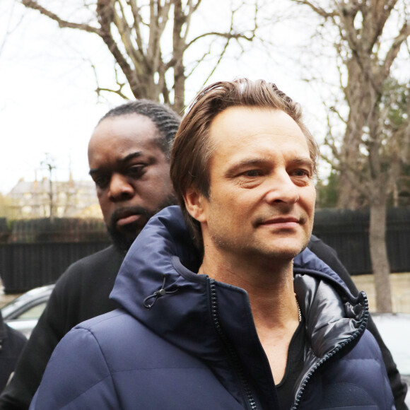 David Hallyday - Arrivées à l'enregistrement de l'émission "Vivement Dimanche" au studio Gabriel à Paris. Le 17 décembre 2018