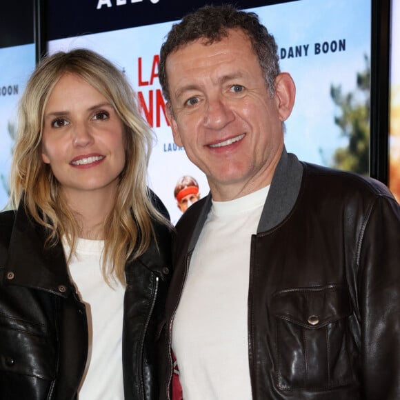 La réalisatrice-actrice laurence Arné et Dany Boon - Avant-première du film "La Famille Hennedricks" au cinéma CGR Villenave-d'Ornon (Gironde).