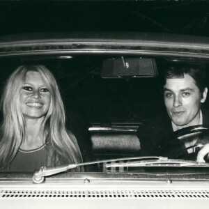 Alain Delon et Brigitte Bardot (archive) © Keystone Press Agency/ZUMA Press Wire)