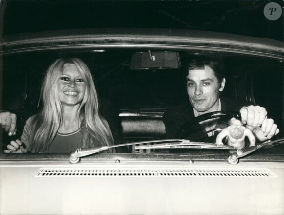 Alain Delon et Brigitte Bardot (archive) © Keystone Press Agency/ZUMA Press Wire)