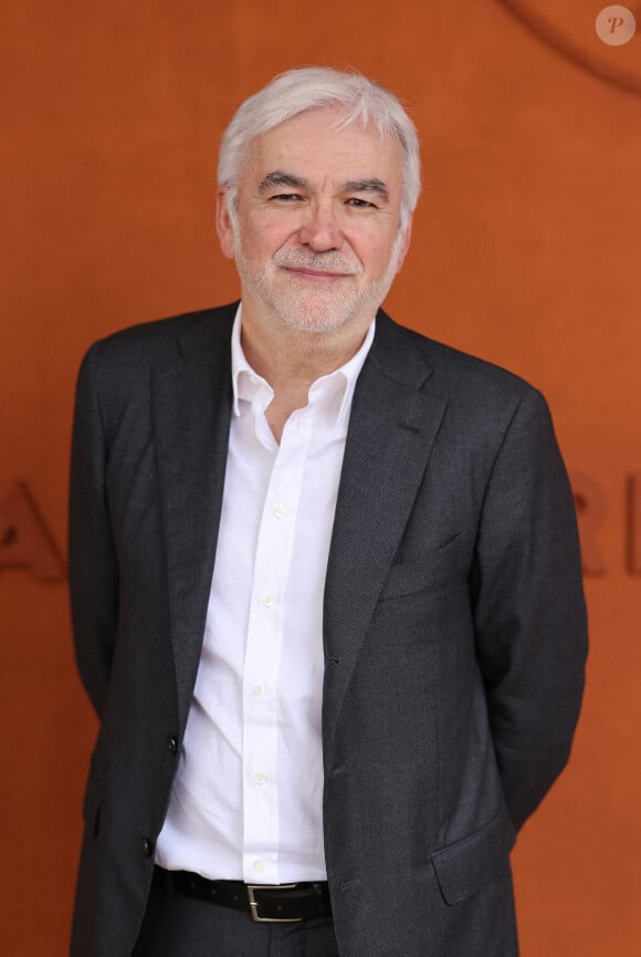 Pascal Praud - Célébrités au village des Internationaux de France de tennis de Roland Garros 2024 à Paris le 7 juin 2024. © Jacovides-Moreau/Bestimage .