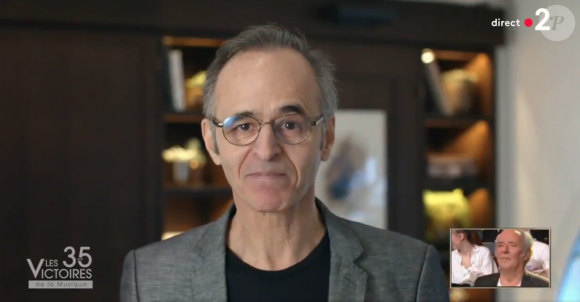 Jean-Jacques Goldman sort de son silence pour Maxime Le Forestier aux Victoires de la musique 2020, le 14 février 2020.