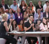 Exclusif - Anne-Elisabeth Lemoine, Pierre Niney, Anaïs Demoustier - Plateau de l'émission "C à vous" lors du 77ème Festival International du Film de Cannes. © Jack Tribeca / Bestimage 