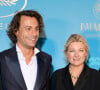 Bertrand Chameroy, Anne-Elisabeth Lemoine - Photocall du dîner d'ouverture du 77ème Festival International du Film de Cannes, au Carlton. © Borde-Jacovides-Moreau / Bestimage 