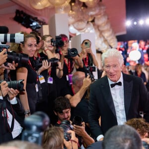 Richard Gere à la Mostra de Venise le 1er septembre 2024.