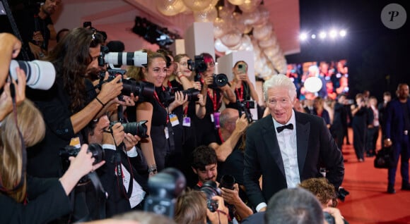 Richard Gere à la Mostra de Venise le 1er septembre 2024.