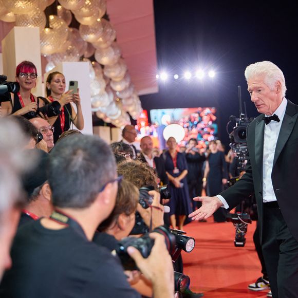 Richard Gere à la Mostra de Venise le 1er septembre 2024.