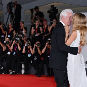 Richard Gere, sa femme Alejandra Silva à la Mostra de Venise le 1er septembre 2024 (Credit Image: © Manuele Mangiarotti/IPA via ZUMA Press)