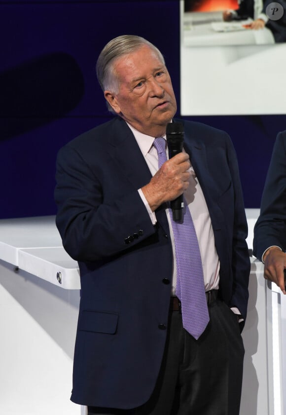 Alain Duhamel - Conférence de presse de rentrée de BFM.TV à Paris le 5 septembre 2019. © Guirec Coadic / Bestimage