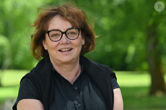 Exclusif - Nathalie Saint-Cricq, Journaliste et Ecrivain - Festival Joséphine Baker Licra au château des Milandes en Dordogne le 23 juin 2024. © Jean-Bernard Nadeau / Bestimage 