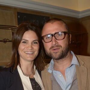 Archive - Alexandre Brasseur et sa femme Juliette - Soiree d'inauguration de la boutique Stone de la creatrice de bijoux Marie Poniatovski, la soeur de Sarah Lavoine a Paris, le 25 juin 2013. La boutique se trouve au 60 rue des Saint Peres. 