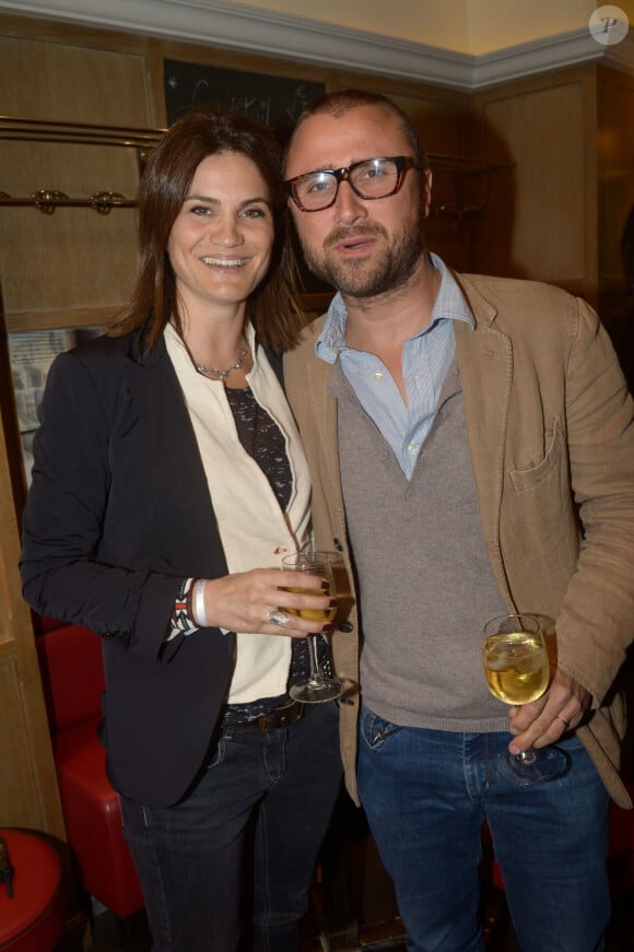 Archive - Alexandre Brasseur et sa femme Juliette - Soiree d'inauguration de la boutique Stone de la creatrice de bijoux Marie Poniatovski, la soeur de Sarah Lavoine a Paris, le 25 juin 2013. La boutique se trouve au 60 rue des Saint Peres. 