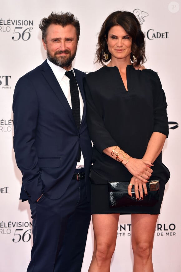 Alexandre Brasseur et sa femme Juliette - Cérémonie d'ouverture du 56ème Festival de télévision de Monte-Carlo, le 12 juin 2016. © Bruno Bebert/Bestimage 