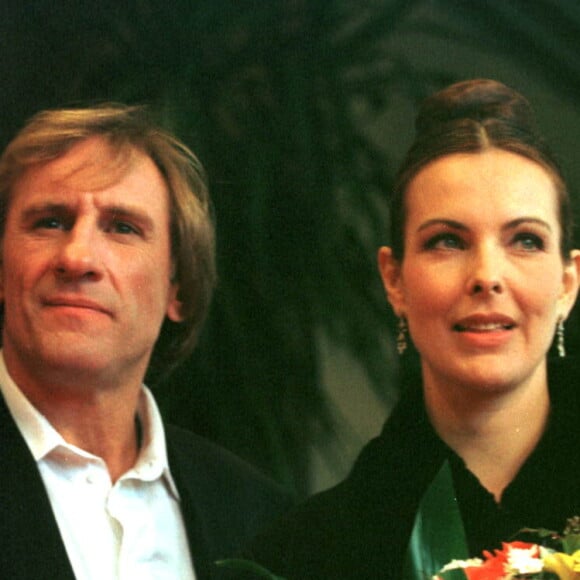 1997 - Cannes - Carole Bouquet et Gérard Depardieu.