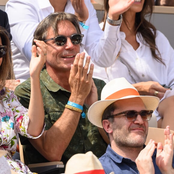 Anne-Claire Coudray et son compagnon Nicolas Vix. Photo by Laurent Zabulon/ABACAPRESS.COM