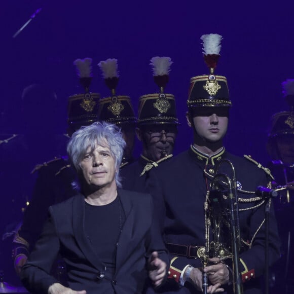 Nicola Sirkis lors du concert caritatif "Sentinelles d'un soir" au profit de l'association Bleuet de France à la salle Pleyel à Paris le 30 mai 2024. © Jack Tribeca / Bestimage 