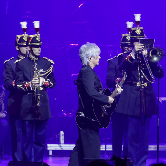 Nicola Sirkis lors du concert caritatif "Sentinelles d'un soir" au profit de l'association Bleuet de France à la salle Pleyel à Paris le 30 mai 2024. © Jack Tribeca / Bestimage 