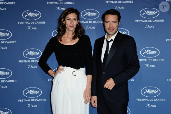 Doria Tillier et Nicolas Bedos participant à la soirée anniversaire du 70ème Festival de Cannes au Palais des Beaux Arts à Paris, France, le 20 septembre 2016. Photo Aurore Marechal/ABACAPRESS.COM