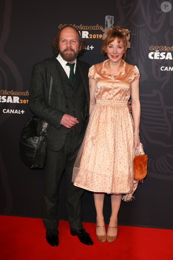 Julie Depardieu et son compagnon Philippe Katerine - Photocall de la 44ème cérémonie des César à la salle Pleyel à Paris. Le 22 février 2019 © Borde-Jacovides / Bestimage 