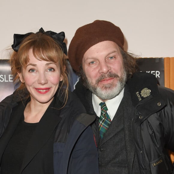 Julie Depardieu et son compagnon Philippe Katerine - Avant première du film "Alien Crystal Palace" au cinéma Beau Regard à Paris le 23 janvier 2019. © Coadic Guirec /Bestimage