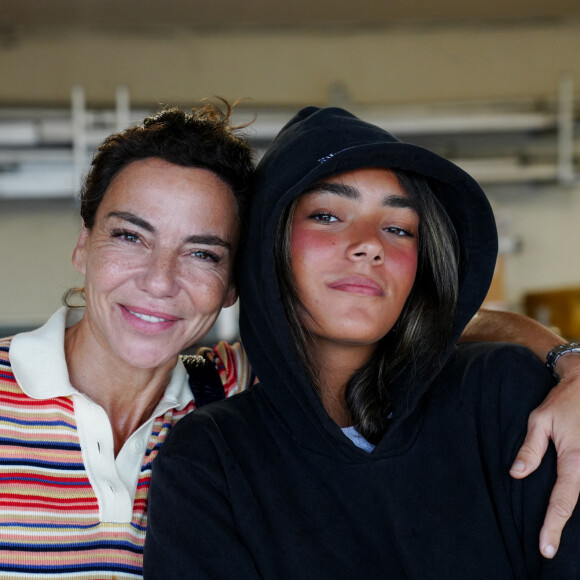 Exclusif - Sandra Sisley, Liv Sisley - Jour 3 lors du marathon Karting Jules Bianchi au circuit Paul Ricard au Castellet le 8 septembre 2024. © Anne-Sophie Guebey via Bestimage 