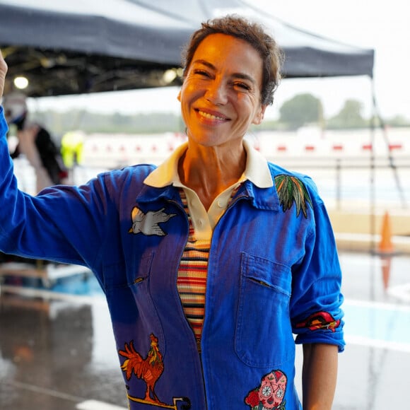 Exclusif - Sandra Sisley - Jour 3 - lors du marathon Karting Jules Bianchi au circuit Paul Ricard au Castellet le 8 septembre 2024 © Anne-Sophie Guebey via Bestimage 