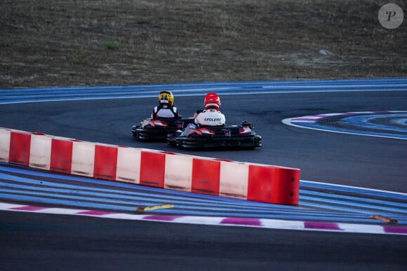 Exclusif - Illustration - Jour 3 - Les célébrités lors du marathon Karting Jules Bianchi au circuit Paul Ricard au Castellet le 8 septembre 2024 © Anne-Sophie Guebey via Bestimage 