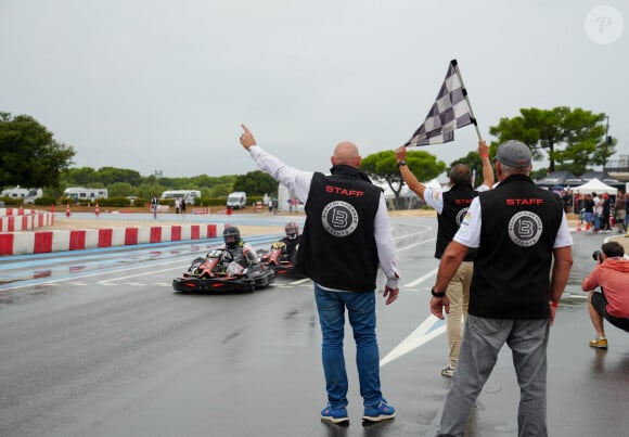 Exclusif - Jour 3 - lors du marathon Karting Jules Bianchi au circuit Paul Ricard au Castellet le 8 septembre 2024.© Anne-Sophie Guebey via Bestimage 