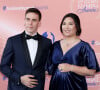 Ce samedi 7 septembre 2024, son fils Louis Ducruet et son épouse Marie ont célébré le baptême de leur fille Victoire.
Louis Ducruet et sa femme Marie (enceinte) - La famille princière au photocall et cérémonie de clôture de la 63ème édition du Festival de Télévision de Monte-Carlo (63rd Golden Nymph) au Grimaldi Forum à Monaco le 18 juin 2024. © Claudia Albuquerque / Bestimage 