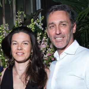 Daniel Ducret, son épouse Kelly-Marie Lancien - Défilé Alter Designs mode homme printemps-été 2020, le premier défilé de Pauline Ducruet dans le cadre de la Fashion Week de Paris à la Cartonnerie à Paris le 18 juin 2019. © Cyril Moreau/Bestimage 