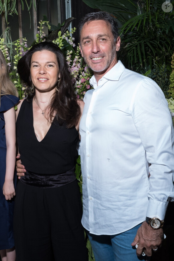 Daniel Ducret, son épouse Kelly-Marie Lancien - Défilé Alter Designs mode homme printemps-été 2020, le premier défilé de Pauline Ducruet dans le cadre de la Fashion Week de Paris à la Cartonnerie à Paris le 18 juin 2019. © Cyril Moreau/Bestimage 