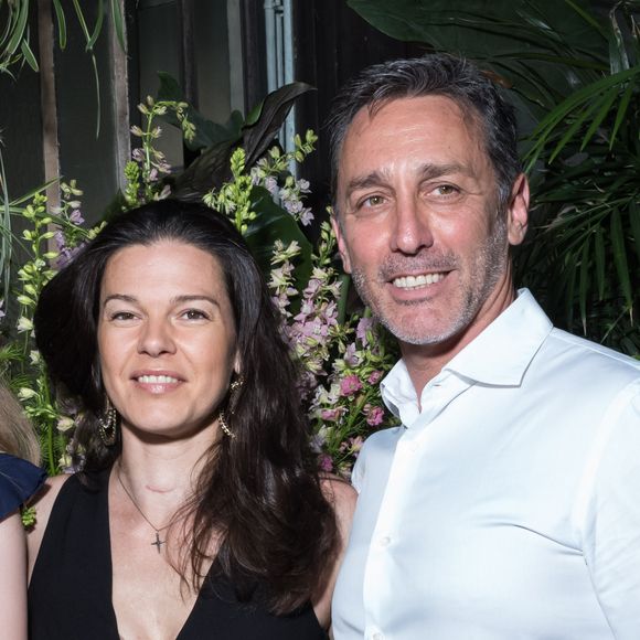 Daniel Ducret, son épouse Kelly-Marie Lancien - Défilé Alter Designs mode homme printemps-été 2020, le premier défilé de Pauline Ducruet dans le cadre de la Fashion Week de Paris à la Cartonnerie à Paris le 18 juin 2019. © Cyril Moreau/Bestimage 
