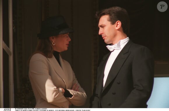 Daniel Ducruet, Stéphanie de Monaco à la fête nationale monegasque.