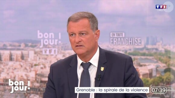 Louis Aliot a fait face à Adrien Gindre dans "Bonjour !" sur TF1
Louis Aliot sur le plateau de "Bonjour !"