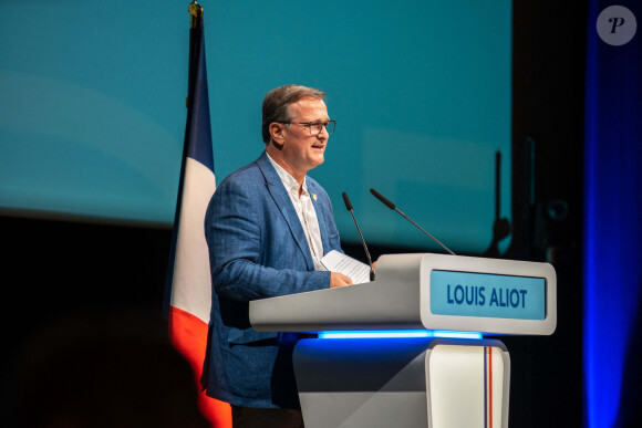 Louis Aliot - Meeting de rentrée du Rassemblement National au Cap d'Agde, le 18 septembre 2022.