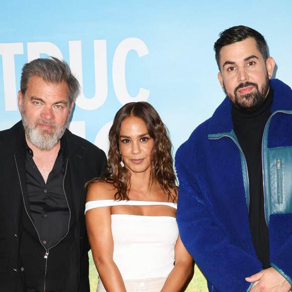 Clovis Cornillac, Alice Belaïdi et Victor-Artus Solaro, dit Artus - Avant-Première du film "Un p'tit truc en plus" au cinema UGC Normandie à Paris