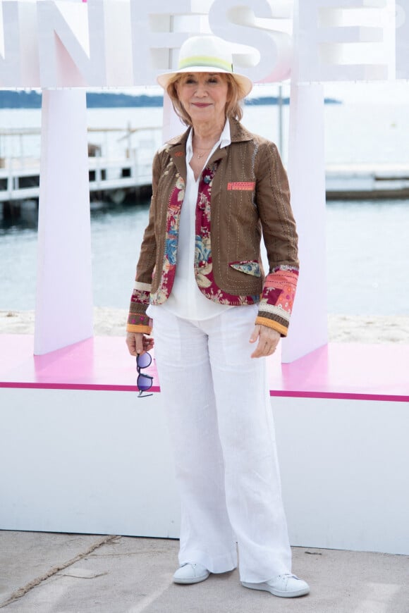 Marie-Anne Chazel assiste au Photocall de Broceliande dans le cadre du 7ème Festival International CannesSeries à Cannes, France, le 07 avril 2024. Photo par Aurore Marechal/ABACAPRESS.COM