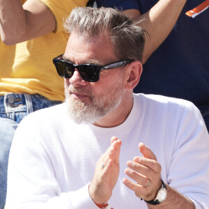 Un hobby qui est pour lui "une drogue dure, depuis l'enfance"
Clovis Cornillac - Célébrités dans les tribunes de la finale homme des Internationaux de France de tennis de Roland Garros 2024 à Paris le 9 juin 2024. © Jacovides-Moreau/Bestimage 