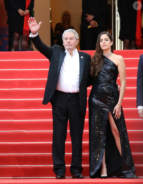 L'acteur avait été clair sur le sujet, des années avant sa mort
Alain Delon - Montée des marches du film "A Hidden Life" lors du 72ème Festival International du Film de Cannes, le 19 mai 2019. © Denis Guignebourg/Bestimage