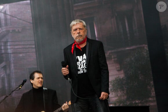 Renaud à la Fête de l'Humanité. Photo by Raphael Lafargue/ABACAPRESS.COM