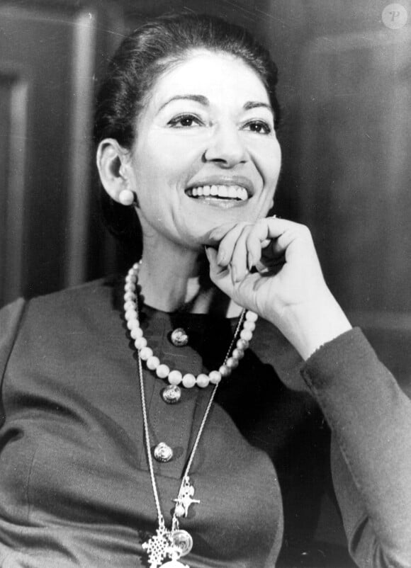 Maria Callas en 1965. Photo by Everett Collection/ABACAPRESS.COM