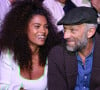 Car quelques heures après la cérémonie 
Vincent Cassel et sa femme Tina Kunakey lors du "Etam Live Show 2018" aux Beaux-Arts à Paris, le 25 septembre 2018