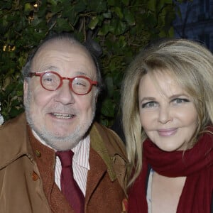 Serge Moati et Nathalie Rheims - 7eme Prix de la Closerie des Lilas a Paris le 9 avril 2013.