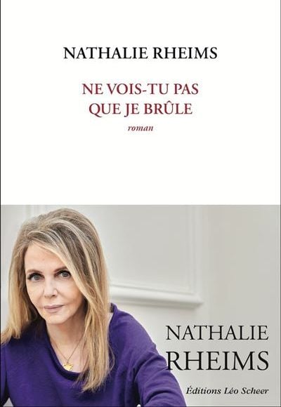 Couverture du livre "Ne vois-tu pas que je brûle" de Nathalie Rheims