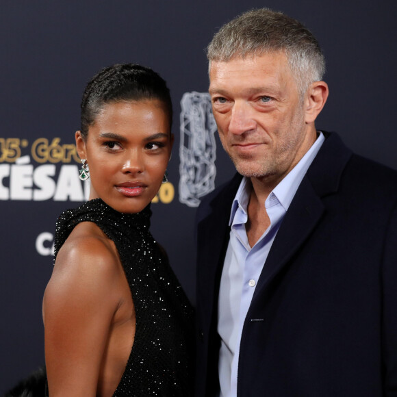 Il a aussi été uni au mannequin Tina Kunakey, la mère de sa petite Amazonie.
Vincent Cassel et son ex-femme Tina Kunakey lors du photocall lors de la 45ème cérémonie des César à la salle Pleyel à Paris le 28 février 2020 © Dominique Jacovides / Olivier Borde / Bestimage 